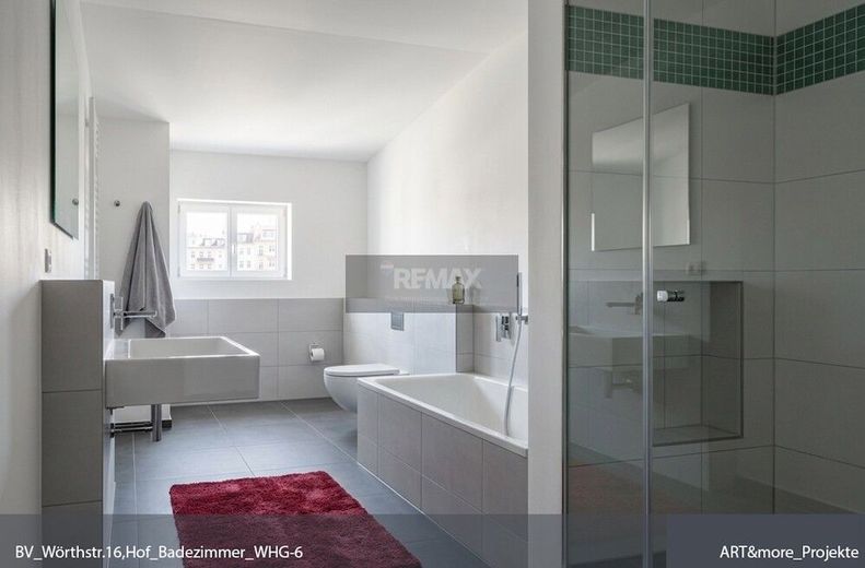 5 Zimmer mit Logia &amp; Fußbodenheizung - Kernsanierung! – Badezimmer-WHG-6.1