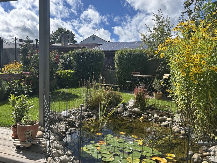 Sitzplatz im Garten
