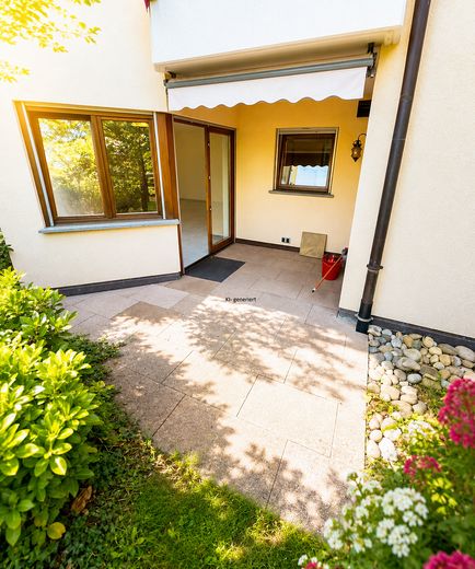Helle 2.5 Zimmerwohnung in Gottmadingen mit Terrasse, provisionsfrei – KI-generiert