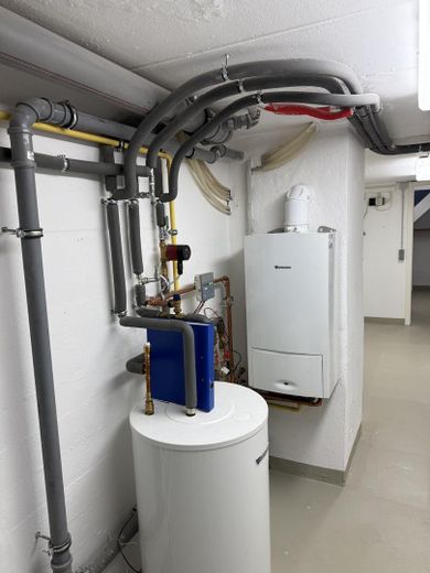 Keller mit Gasbrennwertgerät