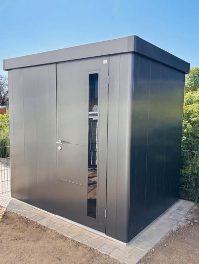 Gartenhäuschen Metall