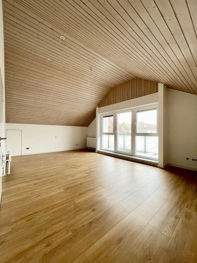 4ZKB mieszkanie dwupoziomowe - komfort na dwóch poziomach z przestronnym tarasem dachowym – Schlafzimmer