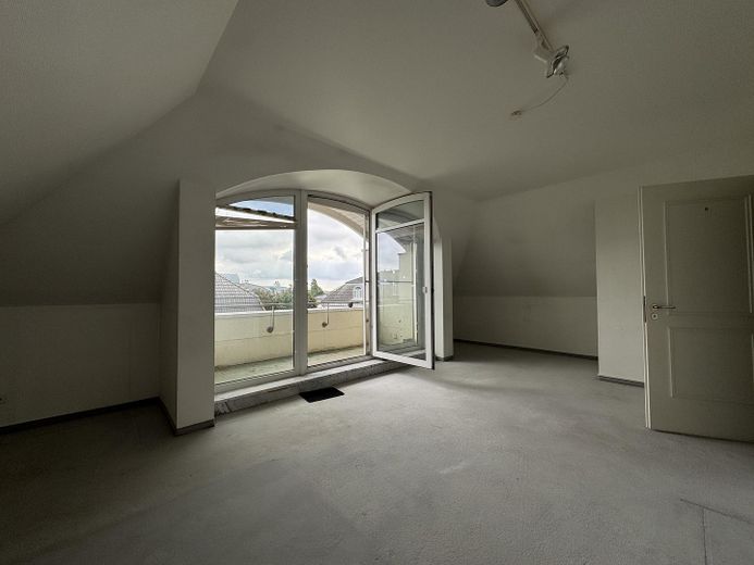 Maisonette-Wohnung Golf-Wohnpark Stolper Heide – Schlafzimmer DG