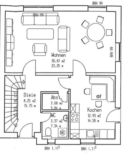 Modern detached house with granny flat in a popular residential area – Grundriss EG