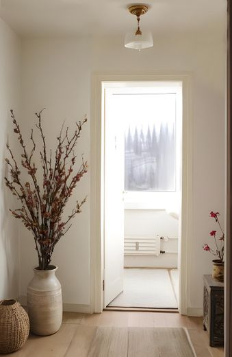 Garderobe und WC