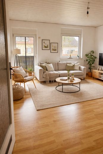 Wohnbeispiel Wohnzimmer