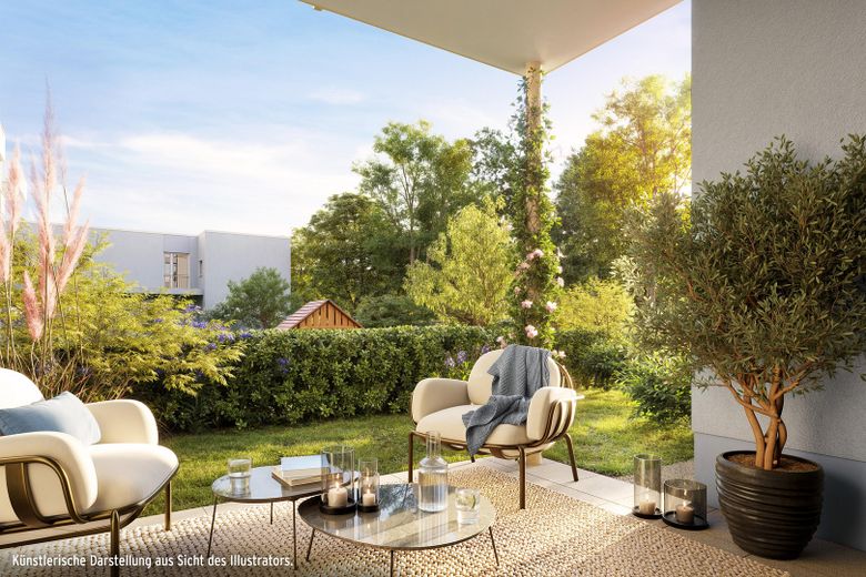*BEZUGSFERTIG 2026* TOWNHOUSE-FEELING: 3-ZIMMER-GARTENWOHNUNG MIT PRIVATEM ZUGANG – Foto 1