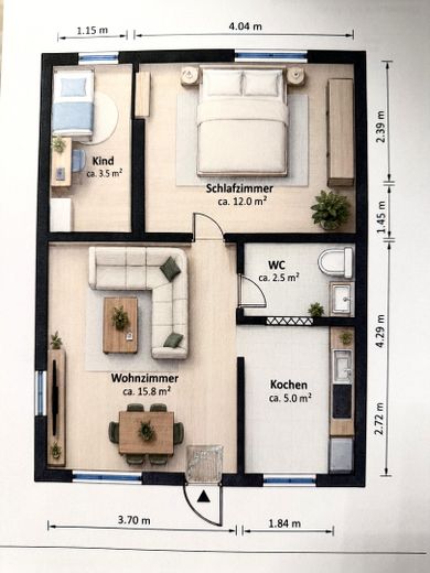 Einfamilienhaus + Gartenbungalow in bester Lage – Foto 36