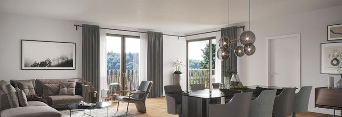 Visualisierung Wohnzimmer