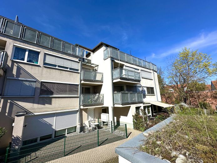 Schöne 2-Zi.-Whg. m. Südbalkon u. EBK - top vermietet - in ruhiger und zentraler Lage – Aussenansicht