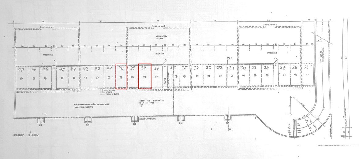 2,5-Zimmer-DG-Maisonette mit Galerie, Balkon, EBK & 2 TG-Stellplätzen – Hüfnerstraße 19-21  Tiefgarage