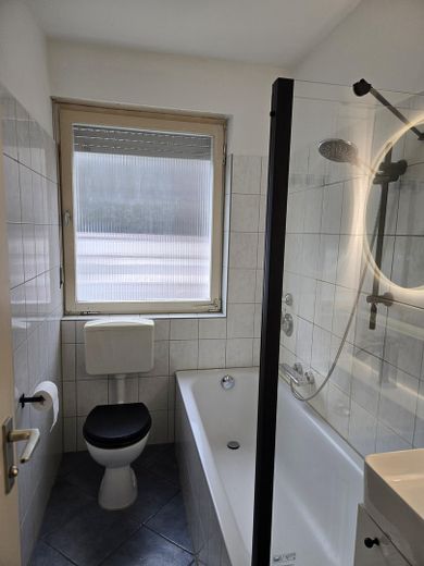 Badezimmer mit Toilette