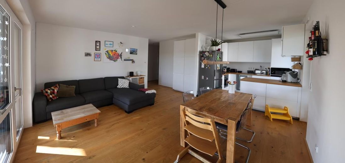 4-Zimmer-Wohnung mit XXL Loggia in Bestlage von Friedrichsdorf BJ 2023 – Wohnzimmer