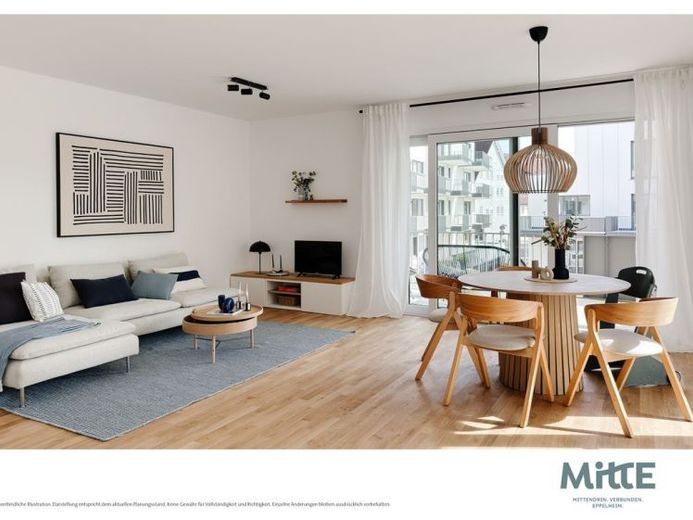 Nur noch eine verfügbar: Großzügige 5-Zimmer-Neubauwohnung mit sonniger Terrasse & Homeoffice – Foto 1