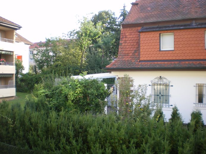 Blick aus Küche/Bad/Schlafz.