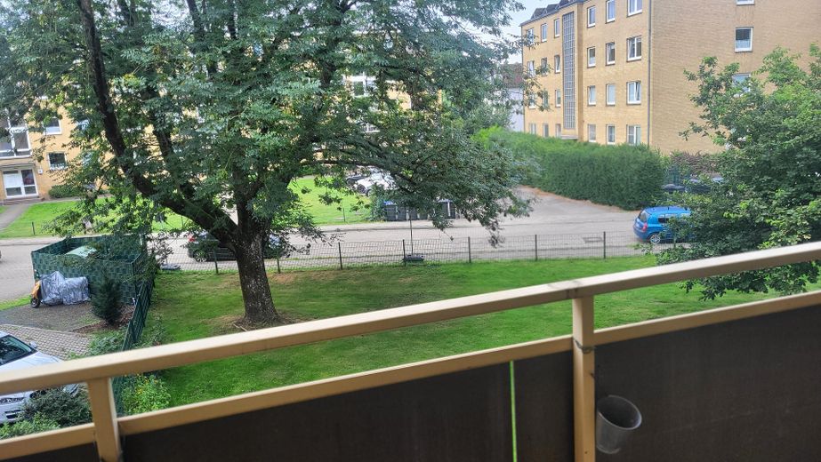 Blick vom Balkon