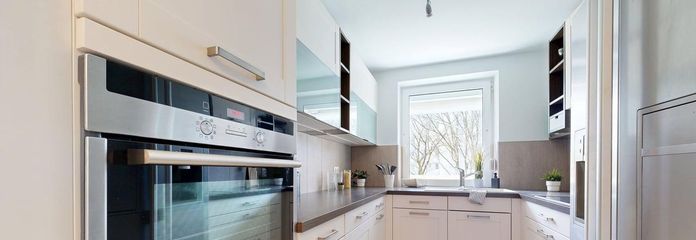 3 Zimmer Wohnung in Haar – ideal für Paare & kleine Familien – Küche Bild 1