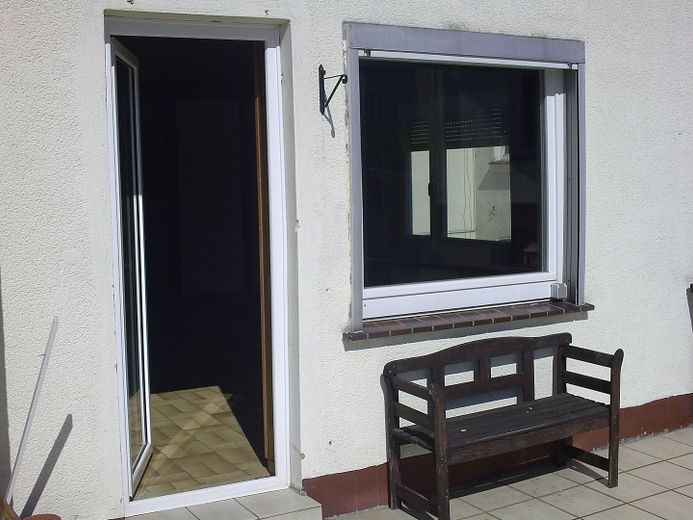 Balkontür & Fenster von Aussen