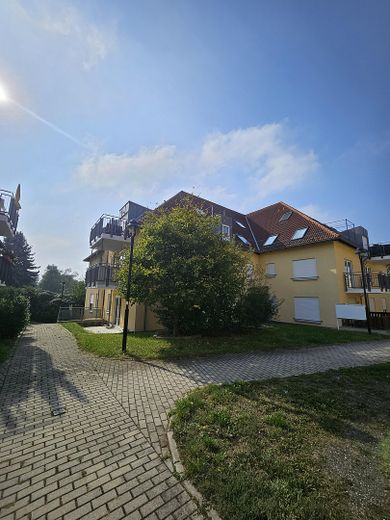 Das Wohngebäude von außen