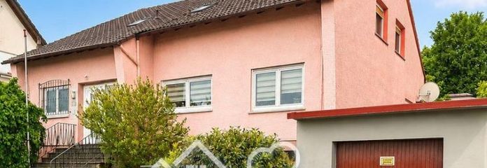 Zonder makelaarskosten! Ruime een-/tweegezinswoning met garage & tuin in Klein-Umstadt