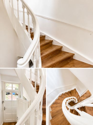 Little city house in the heart of Munich – Historische Wendeltreppe