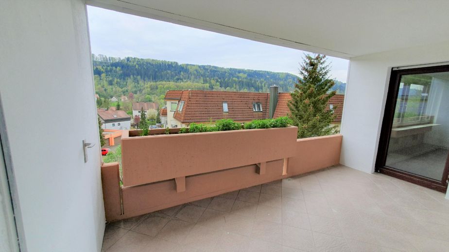 Balkon mit toller Aussicht