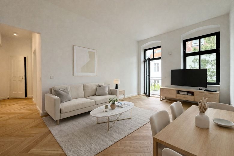 2 Zimmer in saniertem Altbau | absolut ruhig | Balkon | EBK | Keller – Foto 14