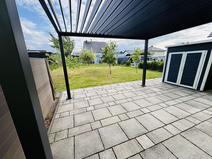 überdachte Terrasse