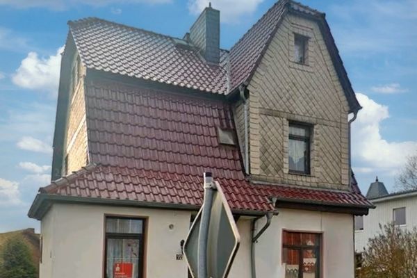 Bleicherode, dom jednorodzinny + zabudowania gospodarcze