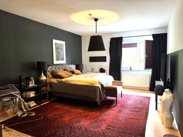 Özel atmosfere sahip loft daire, 4O+M,BD,Balkon – Schlafzimmer