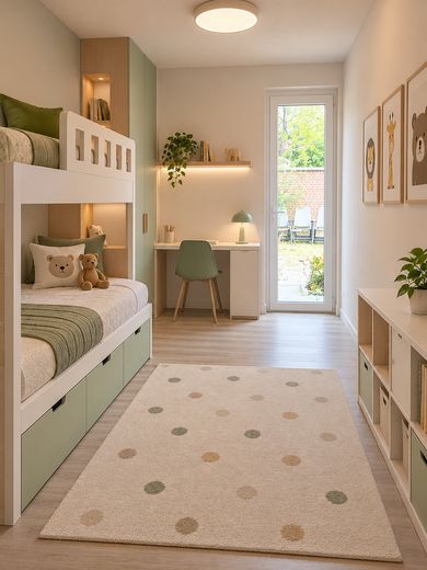Yeni yapılmış 3 odalı daire zemin katta – Schlafzimmer 1