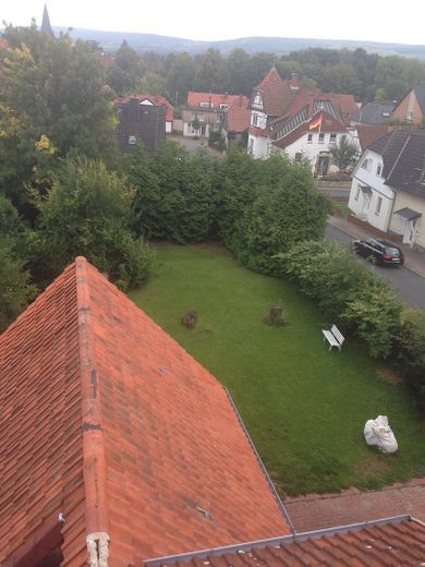 Ein Teil des Grundstücks