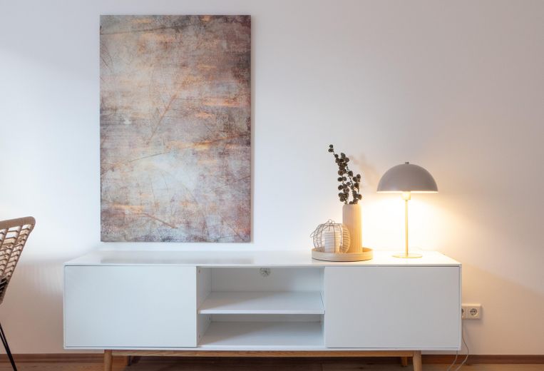 Sehr schöne helle Wohnung in Bestlage – Wohnzimmer Detail
