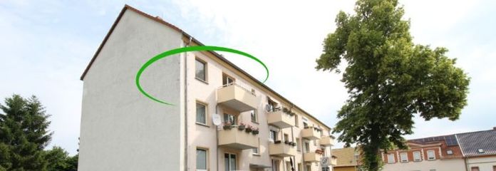 Ohne Käuferprovision! Garage inklusive! 3-Zimmer-Wohnung mit Potenzial in Gröbzig