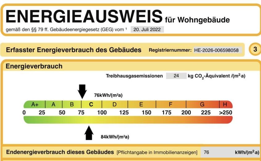 منزل لعائلة أو عائلتين - درج منفصل - مرآب بمساحة 50 م² - مباشرةً في روتنبورغ – ENERGIEAUSWEIS