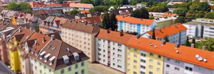 Vermietete 3-Zimmerwohnung 
in zentraler Lage von Neu-Ulm mit 5,5% Bruttorendite
