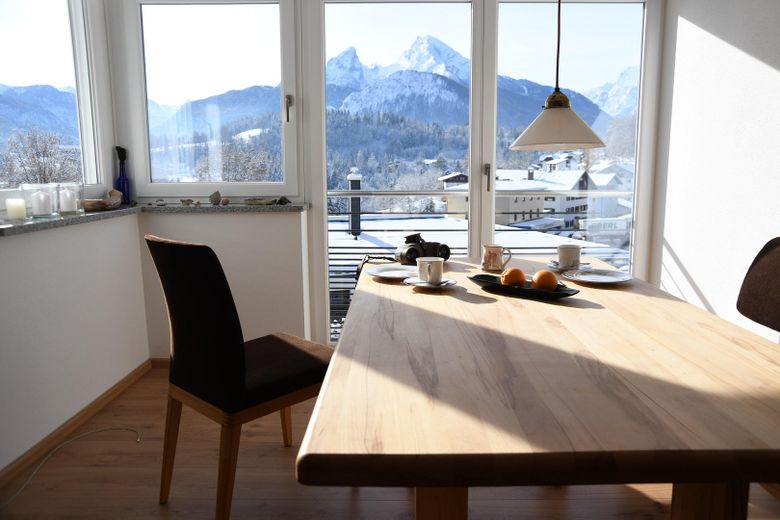 Café mit Watzmann
