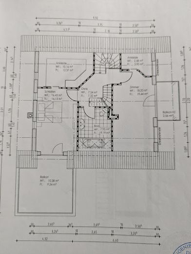 Wunderschönes Architektenhaus zur Miete – OG