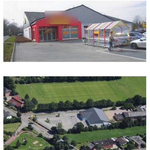 Objet d’investissement – magasin discount au cœur du Schleswig-Holstein – Exposefoto