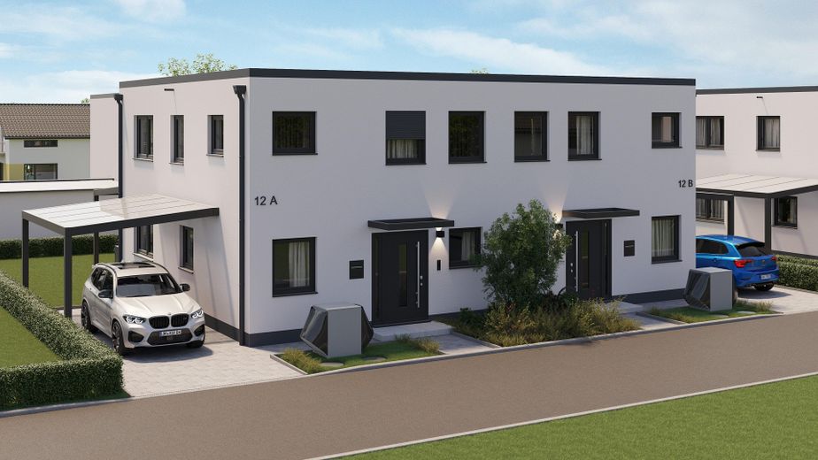 Letzte Chance: Doppelhaushälfte mit KfW-Zinsen ab 1,00 % p.a. – Rohbau fast abgeschlossen – Foto 9