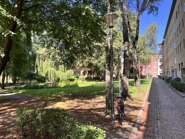 Groene Kissingenviertel, Birkenhof – Zuwegung zum Hauseingang