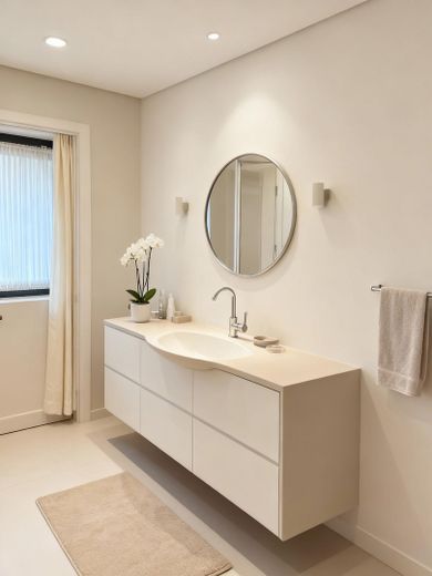 Beaucoup d’espace pour vos projets et rêves, spacieuse maison individuelle avec appartement indépendant à Cologne-Hahnwald – Badezimmer visualisiert