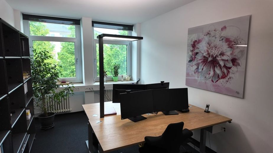 ATIK: Ihr neuer Arbeitsplatz in Mannheims bekanntester Büromeile – Bsp. klassischer Ausbau