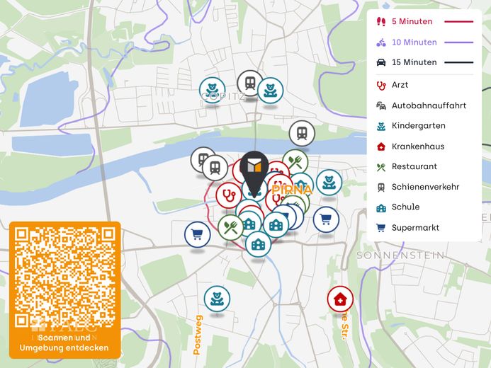 Wohnen mit Charakter! – Lageplan