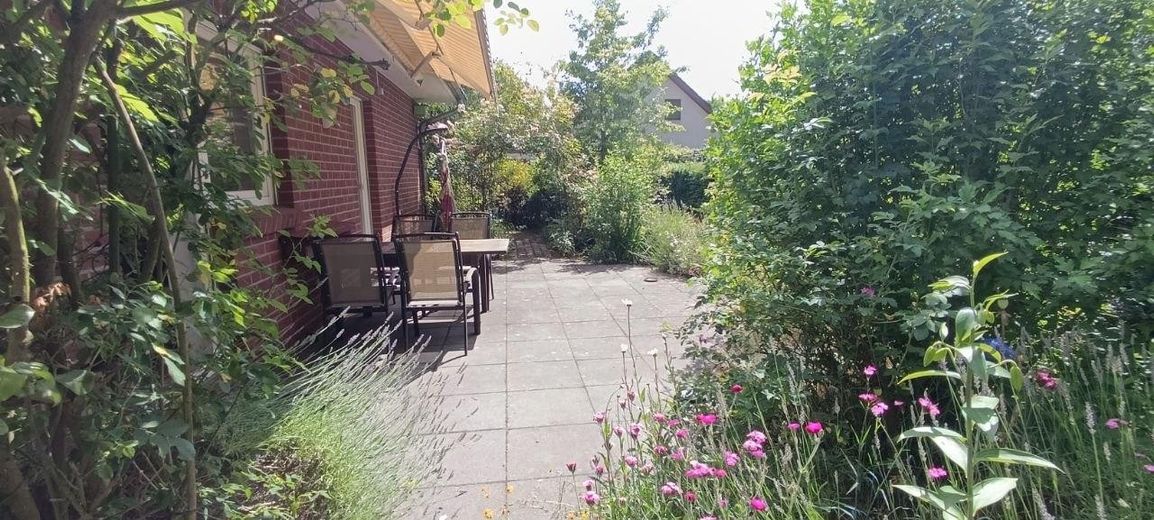 West-Terrasse nach Süden