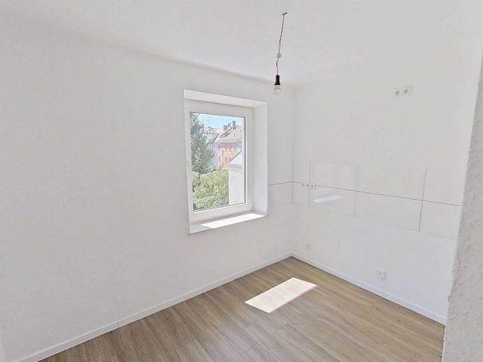 Luminoso appartamento di 3 locali vicino al centro di Norimberga-Steinbühl – Ansicht I: Küche