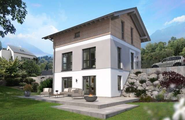 Einzigartige Chance: Ein besonderes Haus mit viel Raum unverbaubare Aussichten in Top Lage – Designhaus_am_Berg_Garten_Eing