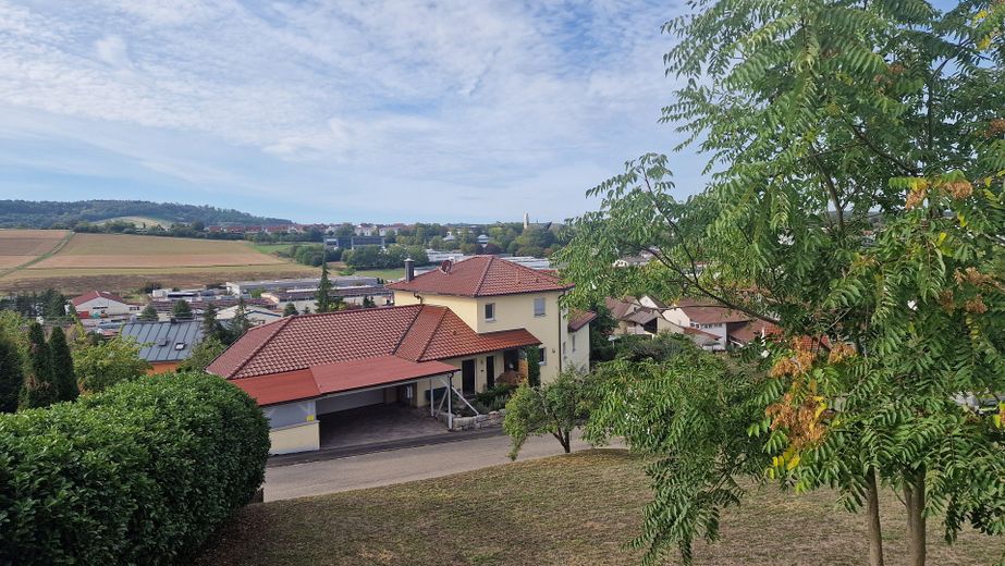 Detached house Oberderdingen – Blick vom Balkon nach Süden
