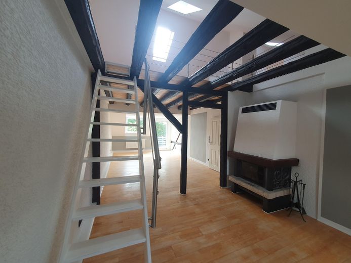 Aufgang zum Spitzboden