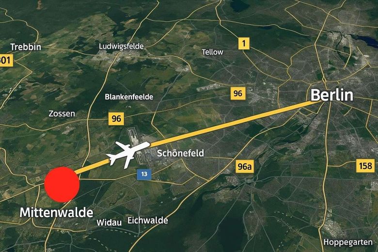 google-Auszug - Lage zu Berlin